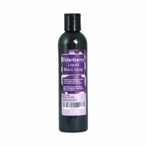 Elderberry Liquid Black Soap – 8 oz